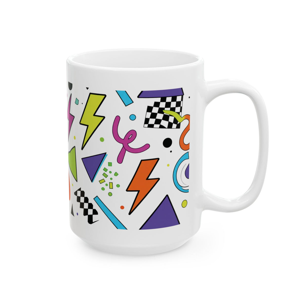 Retro Ceramic Mug, (11oz, 15oz)