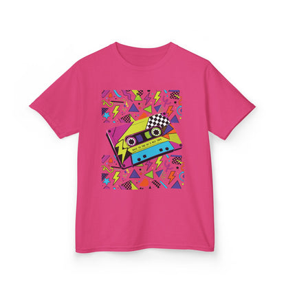 Kids T-Shirt — Retro Cassette Tape 80s Kids Tee