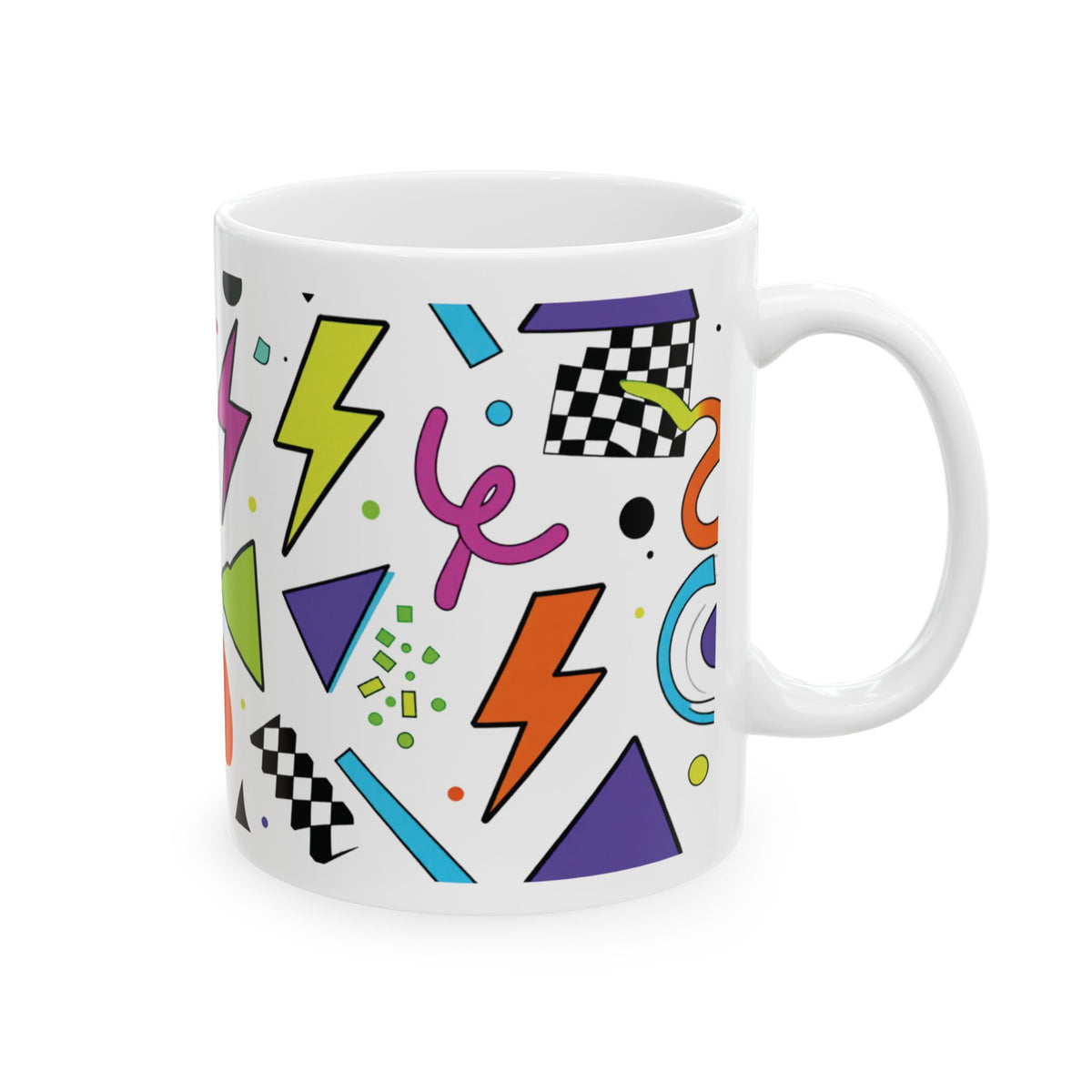 Retro Ceramic Mug, (11oz, 15oz)