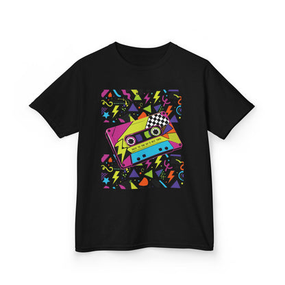 Kids T-Shirt — Retro Cassette Tape 80s Kids Tee