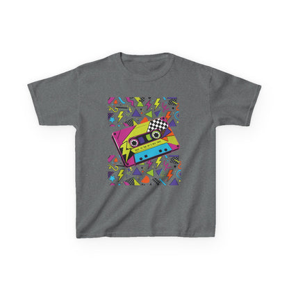 Kids T-Shirt — Retro Cassette Tape 80s Kids Tee