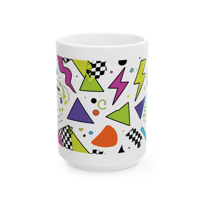 Retro Ceramic Mug, (11oz, 15oz)