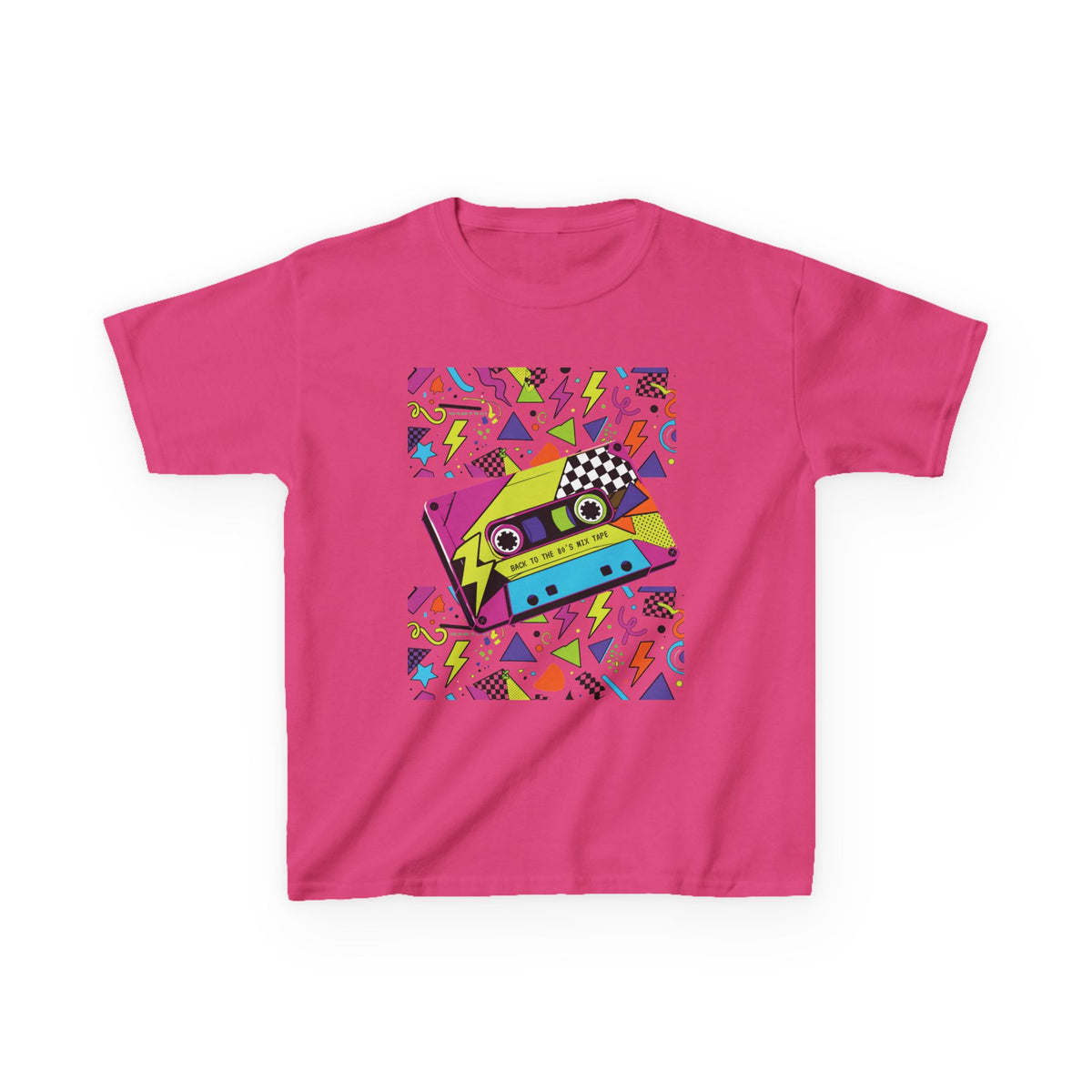 Kids T-Shirt — Retro Cassette Tape 80s Kids Tee