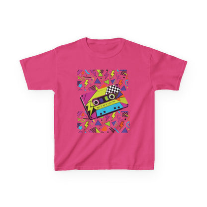 Kids T-Shirt — Retro Cassette Tape 80s Kids Tee