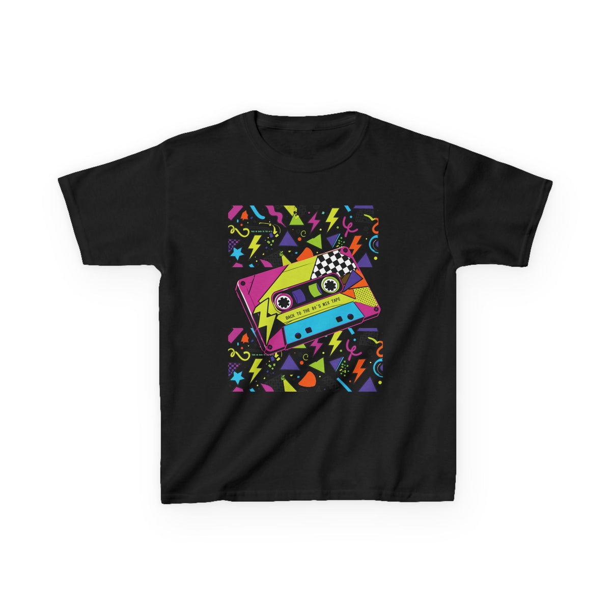 Kids T-Shirt — Retro Cassette Tape 80s Kids Tee