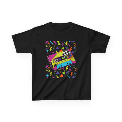 Kids T-Shirt — Retro Cassette Tape 80s Kids Tee