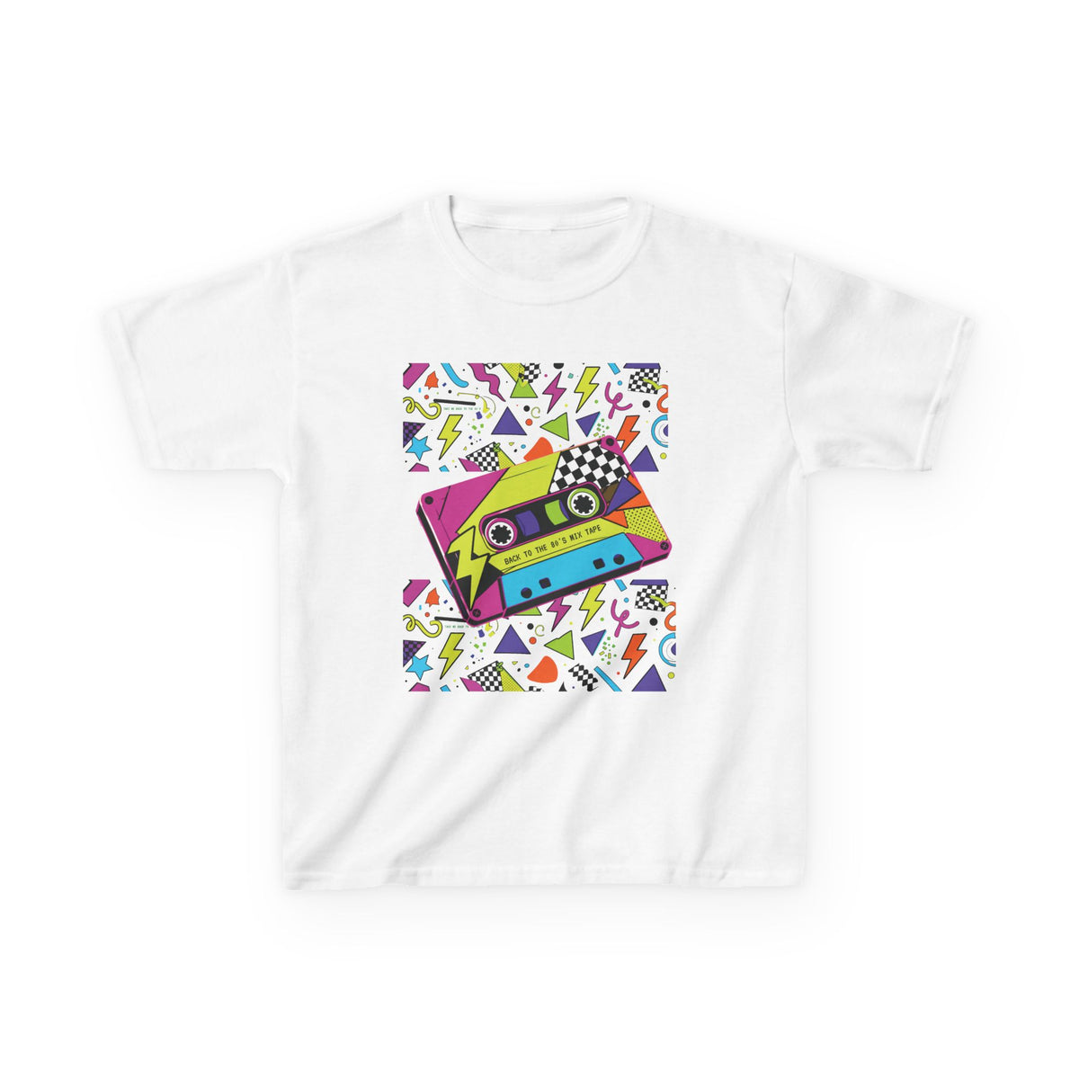 Kids T-Shirt — Retro Cassette Tape 80s Kids Tee