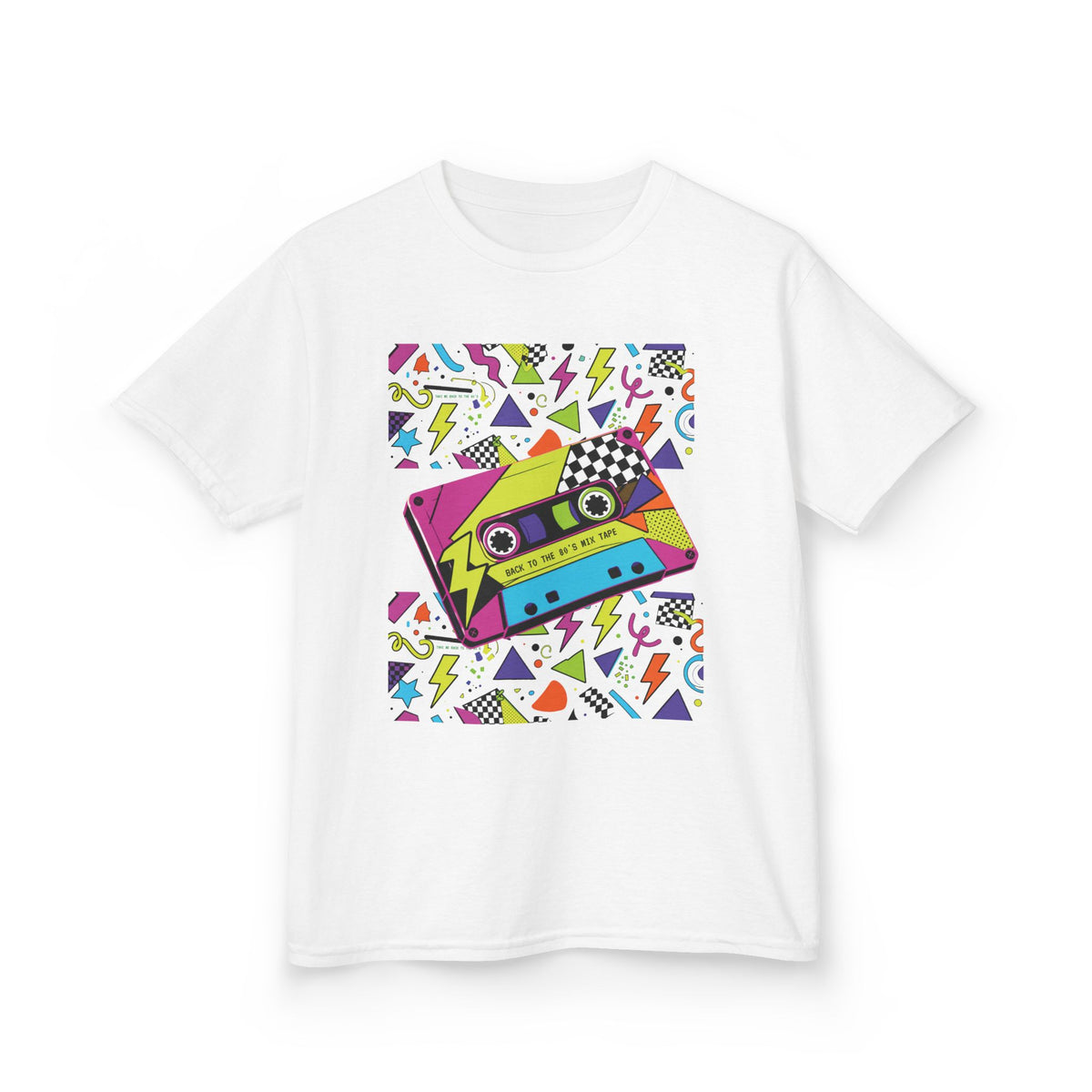 Kids T-Shirt — Retro Cassette Tape 80s Kids Tee
